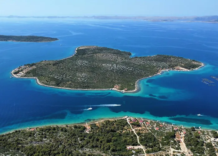 Secluded Fisherman's Cove Zizanj, Pasman - 25241 * 트콘
